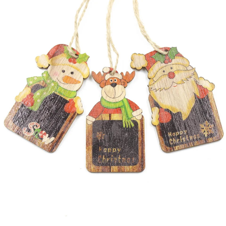 5-6PCS/LOT.creative bird house Merry christmas tree hanger xmas pendant Decorate gifts party favor Ornaments Kindergarten decals