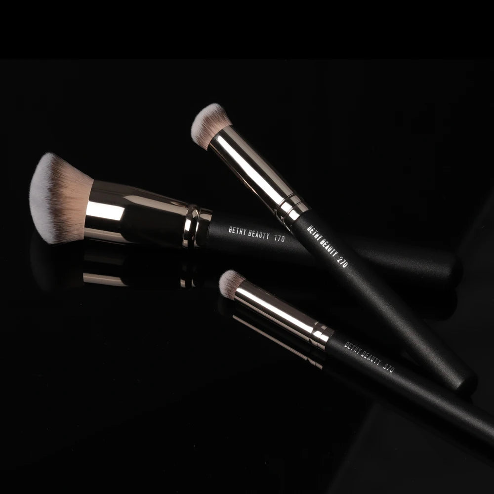 Bethy Beauty 2/3 pcs Foundation Concealer Brush Set Makeup Brush 170 270 Synthetic Hair Foundation Blending Brush Cream Contour