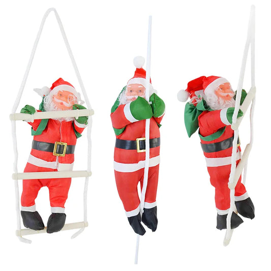 Santa Claus Hanging Doll Christmas Tree Pendant Ornaments Christmas Decorations for Home Noel Natal Navidad New Year Kids Gift