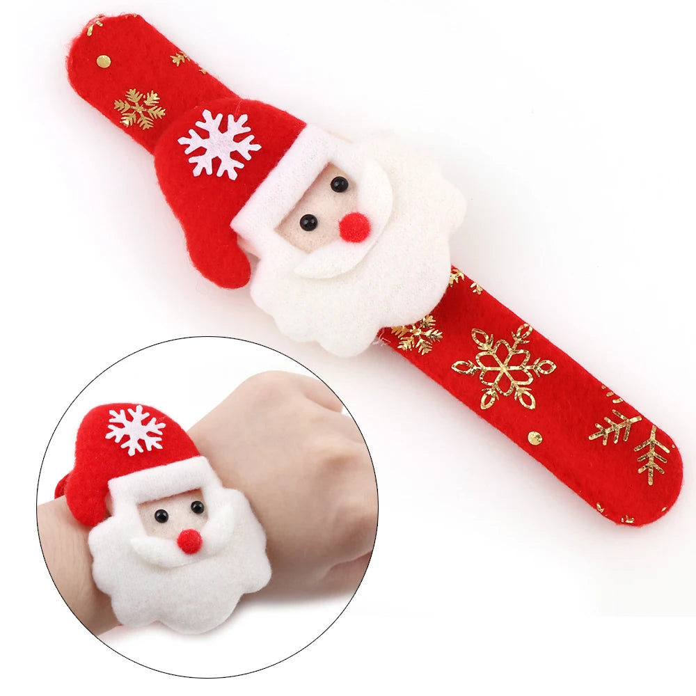 10PCS Merry Christmas Ornament plush snowman accessory Craft  New Year DIY Santa Claus Pendants Home Furnishing Tree Decoration