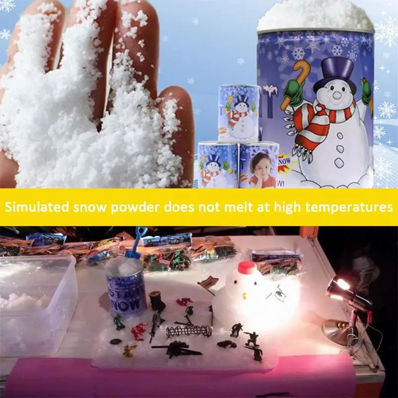 Fake Snow Powder Artificial Snow For Christmas Decoration Artificial Snow Realistic Artificial Snow Powder For Christmas Tree