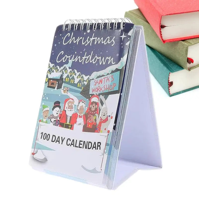 2024 100 Day Christmas Countdown Calendar Desktop Advent Calendar for Home Desktop Advent Countdown Calendar Room Decoration