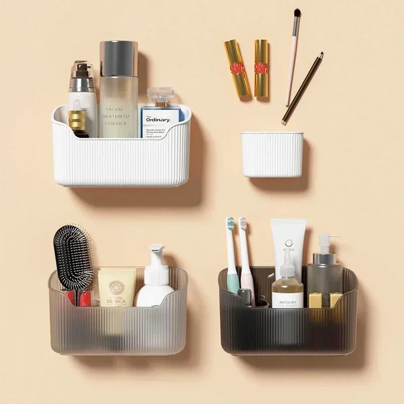 Makeup Organizers Toiletries Storage Box Desktop Organzier Sundries Container Bathroom Closet Storge Home Accessories