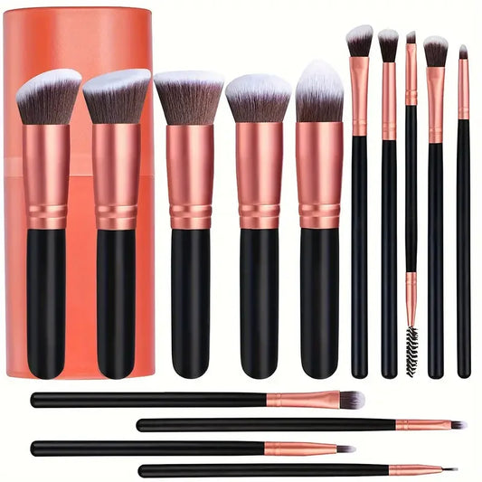 Professional 3/14/16Pcs Makeup Brushes Set Soft Fluffy Eye Shadow Foundation Concealer Blending Blush Brushes Women Beauty Tools