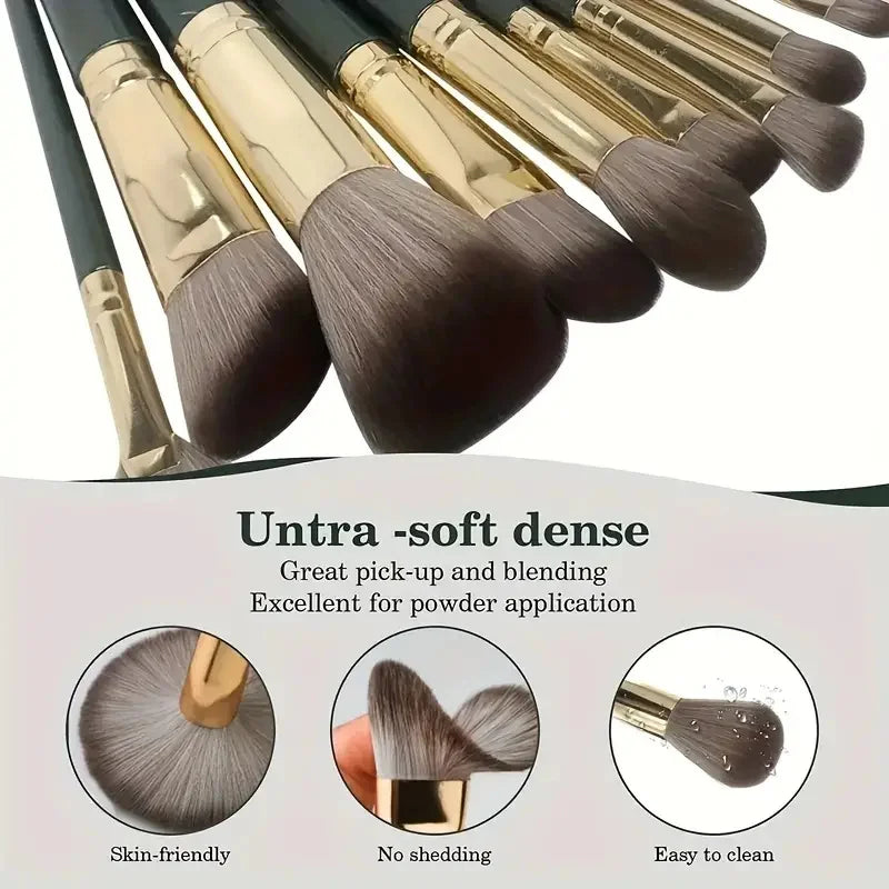 14Pcs Makeup Brush Set Makeup Concealer Brush Blush Loose Powder Brush Eye Shadow Highlighter Foundation Brush Beauty Tools