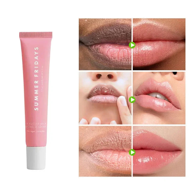 Summer Fridays Deep Moisturizing Lip Glaze Smoothing Lip Lines Long Lasting Nourishment Lip Balm Daily Makeup Lip Care Set Hot