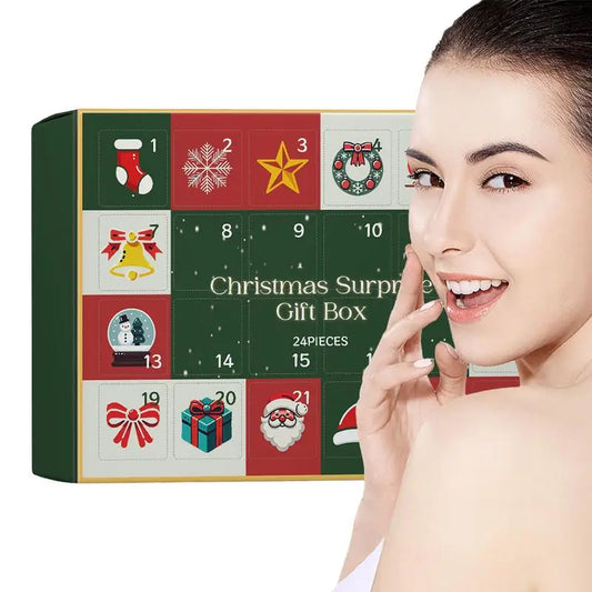 Beauty Skin Care Advent Calendar Christmas Advent Calendar 2024 Beauty Facial Skin Care 24 Days Christmas Countdown Calendar