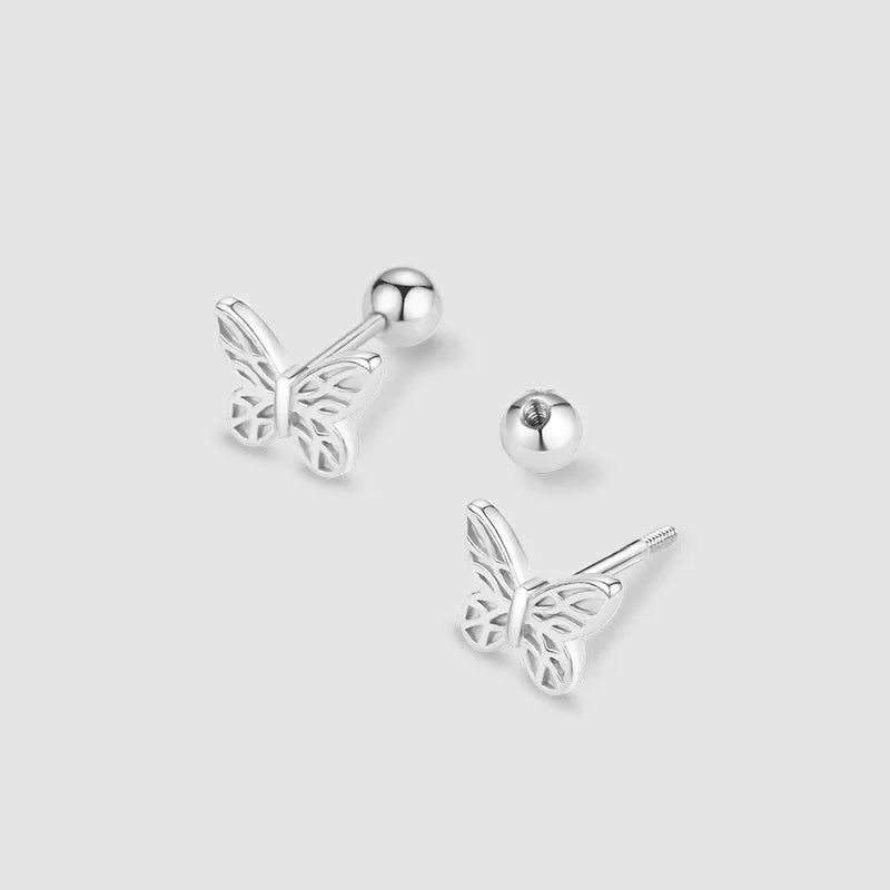 New Fashion Cute Butterfly Stud Earrings For Women