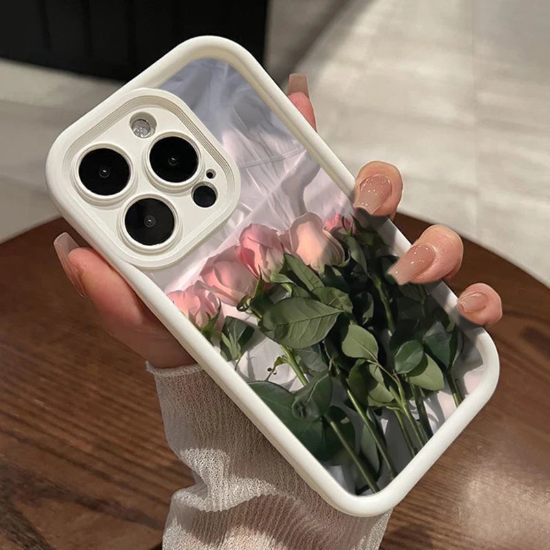 For Funda Honor 90 Pro Lite Magic6 Magic5 Magic 6 5 Pro Lite Honor90 Case Cover Cute Rose Luxury Men Women Friends Phone Case