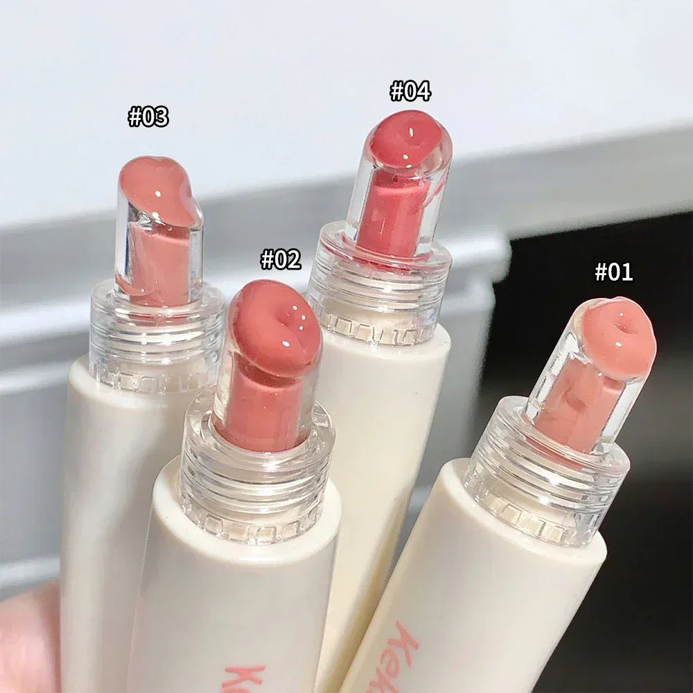 4 Colors Mirror Lipgloss Crystal Jelly Liquid Lipstick Moisturizing Sexy Lips Plumper Lasting Lip Tint Makeup Lips Care Cosmetic