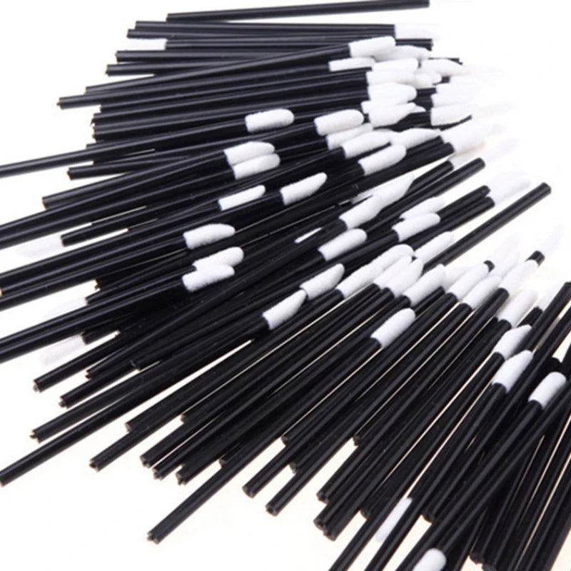 50/500/1000pcs Disposable Lip Brush Makeup Mascara Wands Lipstick Micro Brushes Applicators Cleaner for Eyelash Extension