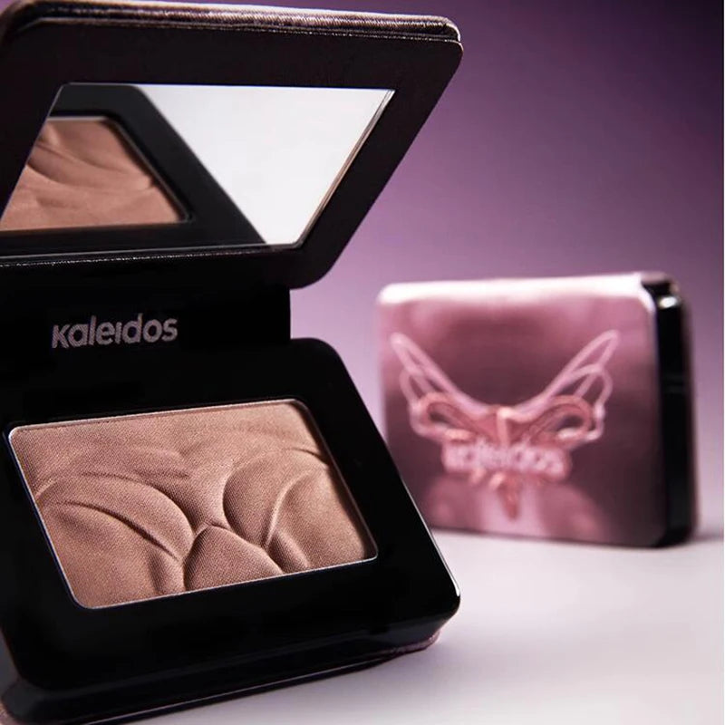 Kaleidos Cruelty-Free Blush-Shape,Contour&Highlight Face With Matte Shimmery Color for Cheek and Eye Shadow Facial Makeup Plate