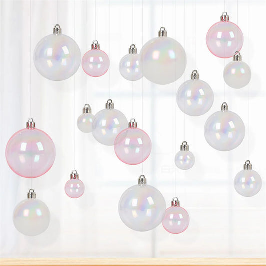 1PC Christmas Balls Christmas Tree Ornaments Ball Xmas Hanging Tree Pendants Home Party Decor 2023 New Year Gift Noel Navidad