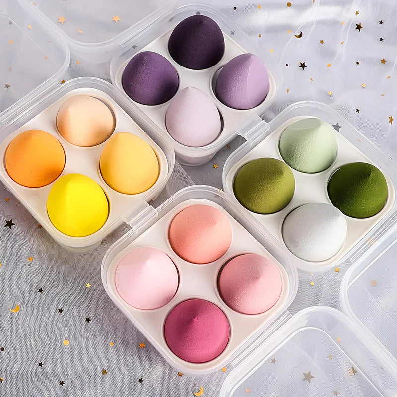 1/4/8pcs makeup sponge blender beauty egg blow cosmetic soft foundation sponges powder blow female make up accessories beauty to