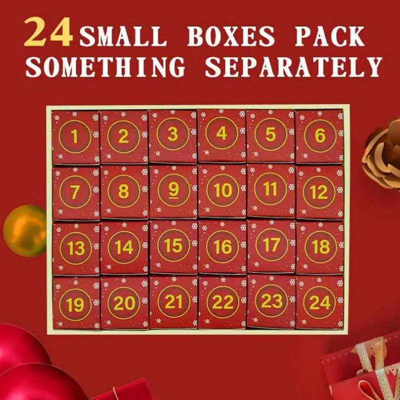 Advent Calendar Jigsaw Puzzles Christmas Jigsaw Puzzles Countdown Calendar Portable 24 Days Advent Calendar Puzzle Boxes For Kid