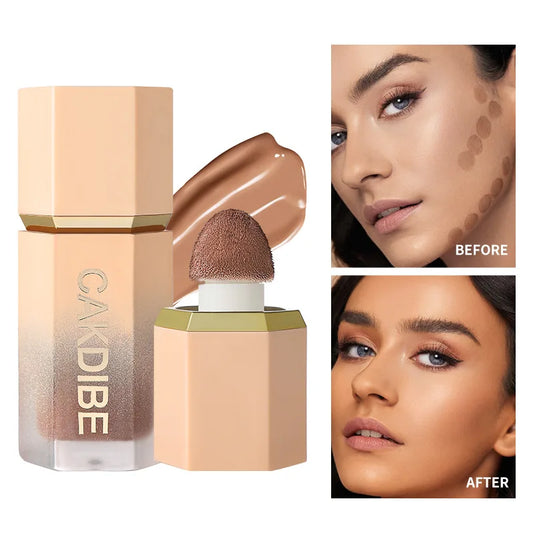 Waterproof Contouring Full Coverage Concealing Liquid V-face Shaping Contour Foundation Cream for Face Makeup Cosmetics