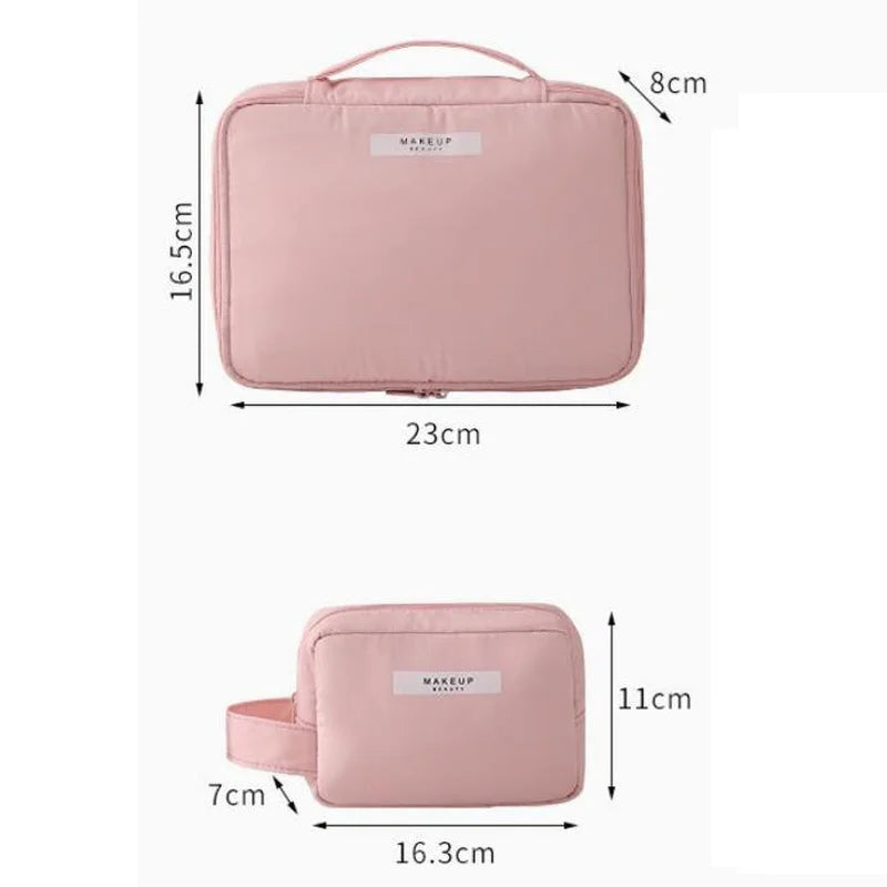 Makeup Bag for Women Toiletries Organizer Waterproof Travel Make Up Storage Pouch Female Large Capacity Cosmetic Case Neceser