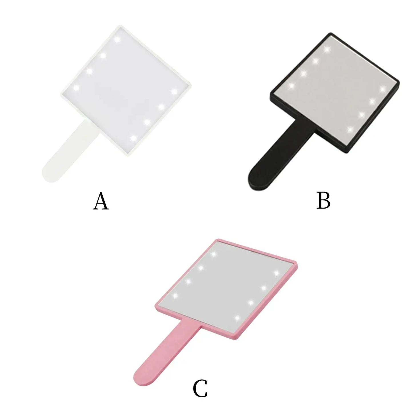 Makeup Light Square Gift for Woman Vanity Mirror Pocket Mirror