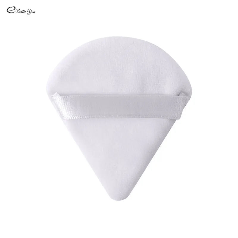 1PC Triangle Powder Puff Soft Velvet Cosmetic Puff Face Makeup Sponge Foundation Puff Makeup Blender Beauty Make Up Tools