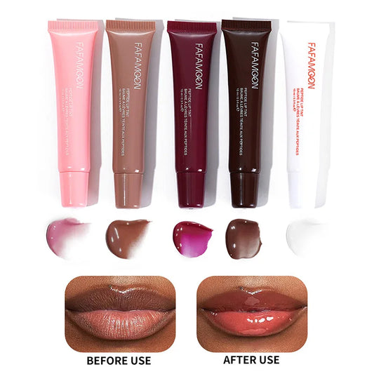 Moisturizing Mirror Lipgloss Lip Plumper Makeup Nutritious Liquid Lipstick Transparent Mineral Lip-oil Korean Cosmetic New